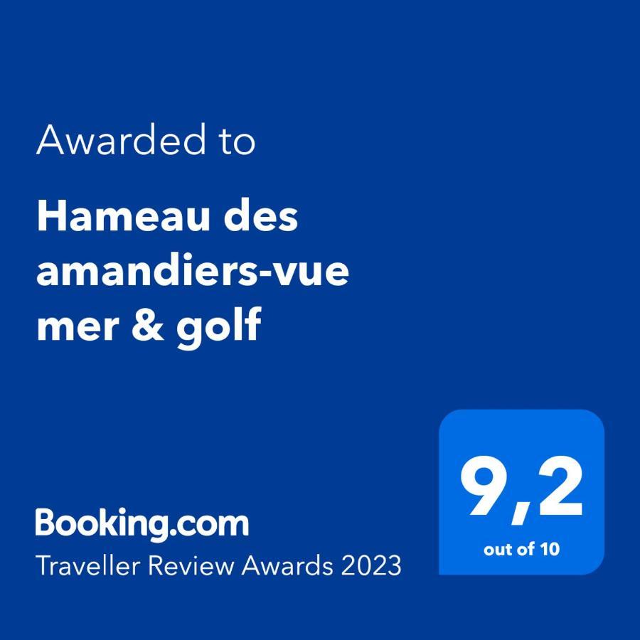 סן-סיר-סור-מר Hameau Des Amandiers-Vue Mer & Golf מראה חיצוני תמונה