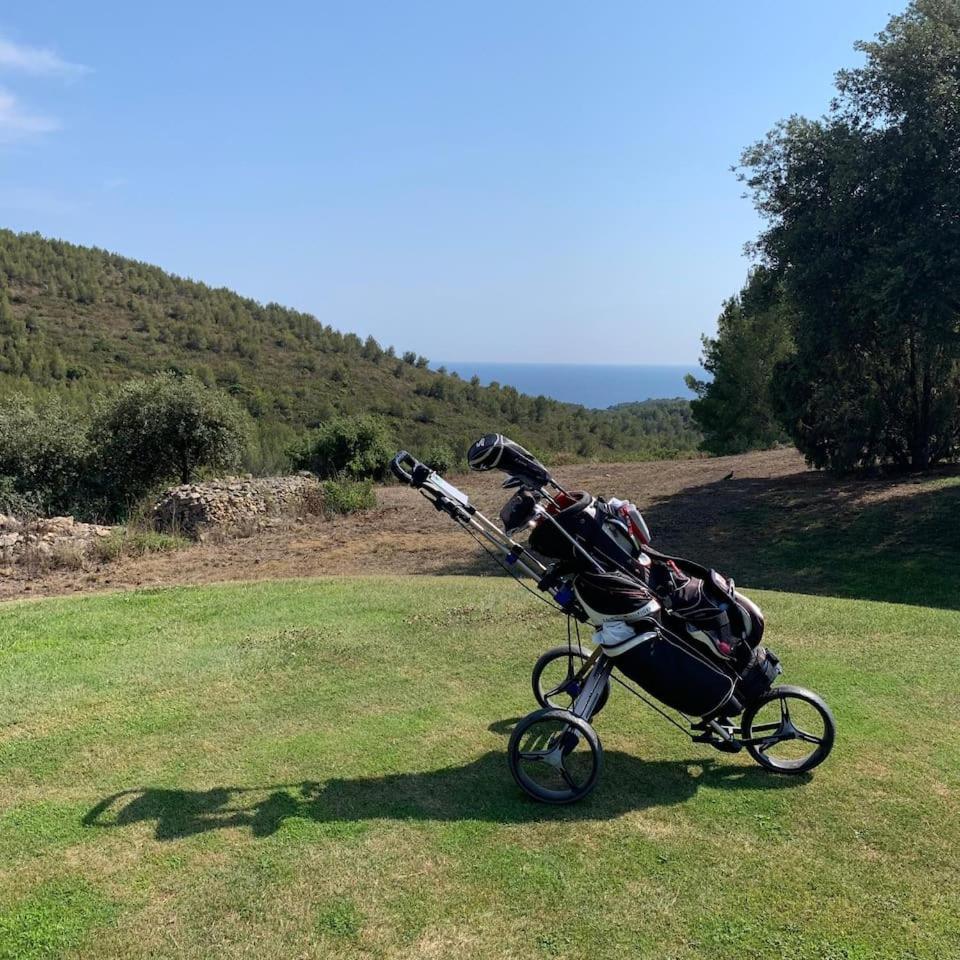 סן-סיר-סור-מר Hameau Des Amandiers-Vue Mer & Golf מראה חיצוני תמונה